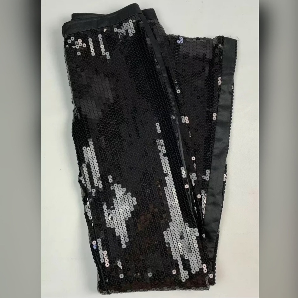 BXBGMaxazria Sequined Tuxedo Pants RARE